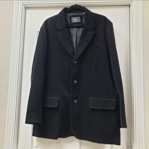 WRANGLER Men's Large Black Corduroy Jacket